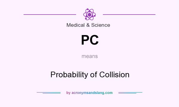 What does PC mean? It stands for Probability of Collision