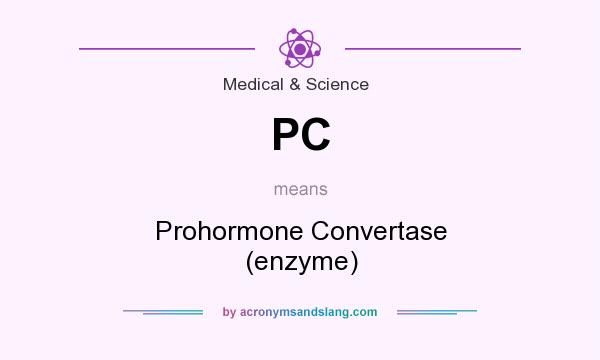 What does PC mean? It stands for Prohormone Convertase (enzyme)