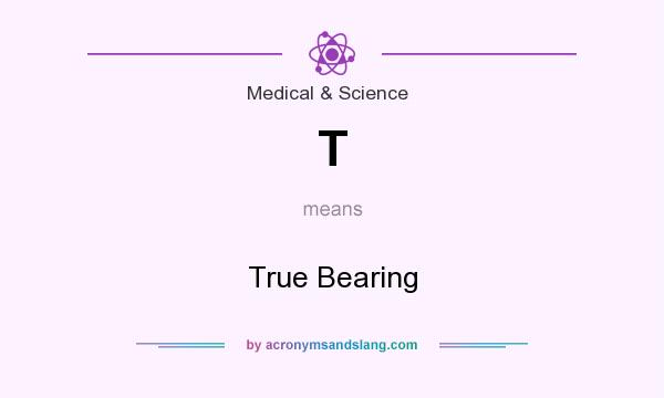 What does T mean? It stands for True Bearing