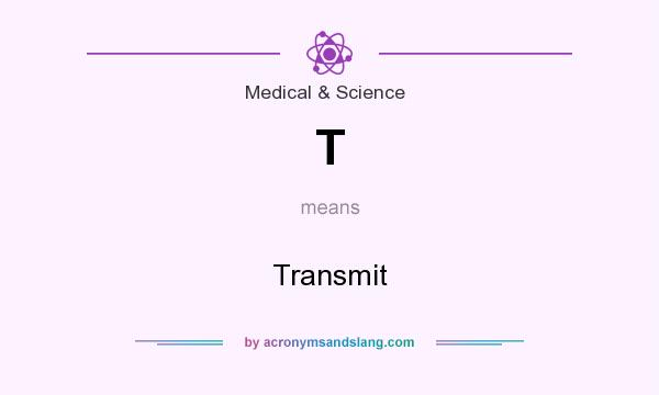 What does T mean? It stands for Transmit