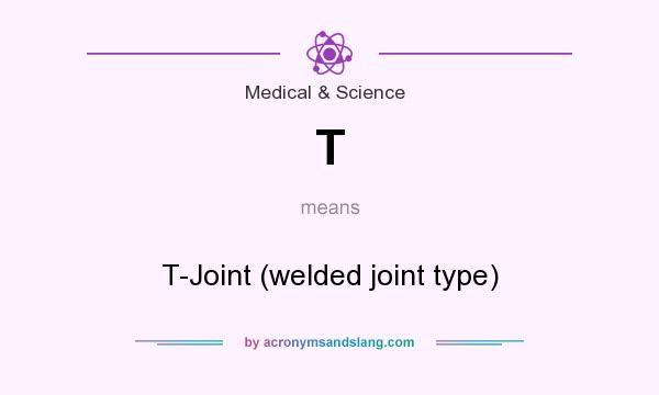 What does T mean? It stands for T-Joint (welded joint type)