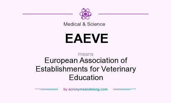 What does EAEVE mean? It stands for European Association of Establishments for Veterinary Education