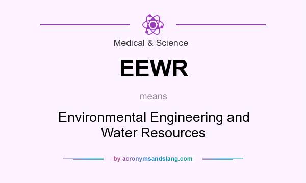 What does EEWR mean? It stands for Environmental Engineering and Water Resources
