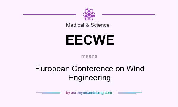 What does EECWE mean? It stands for European Conference on Wind Engineering