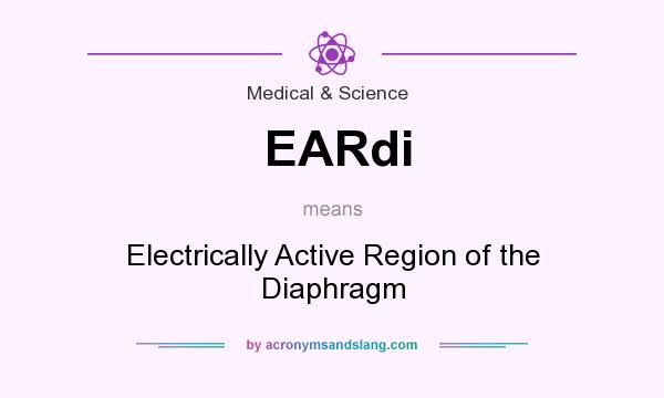 What does EARdi mean? It stands for Electrically Active Region of the Diaphragm