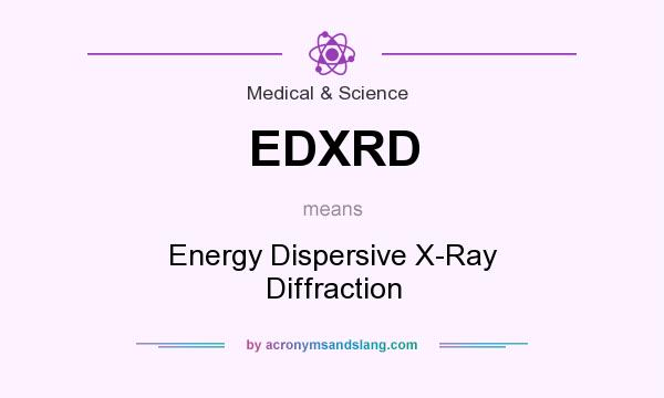 What does EDXRD mean? It stands for Energy Dispersive X-Ray Diffraction