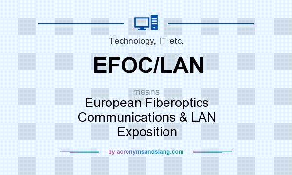 What does EFOC/LAN mean? It stands for European Fiberoptics Communications & LAN Exposition