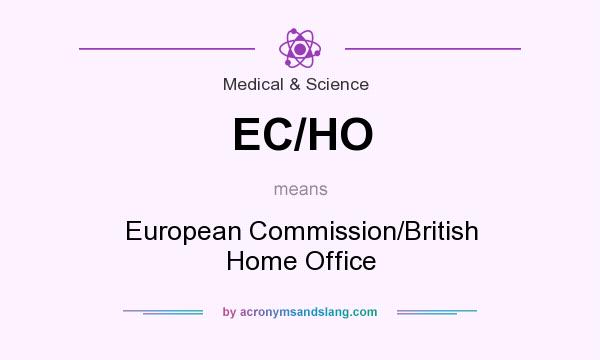 What does EC/HO mean? It stands for European Commission/British Home Office