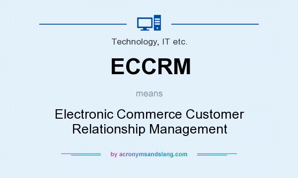 What does ECCRM mean? It stands for Electronic Commerce Customer Relationship Management