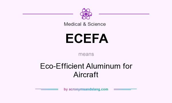 What does ECEFA mean? It stands for Eco-Efficient Aluminum for Aircraft