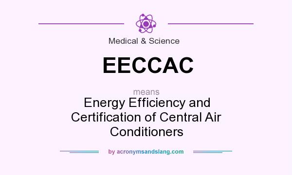 What does EECCAC mean? It stands for Energy Efficiency and Certification of Central Air Conditioners