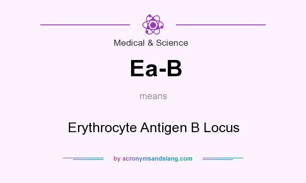What does Ea-B mean? It stands for Erythrocyte Antigen B Locus