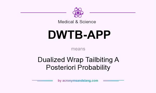 What does DWTB-APP mean? It stands for Dualized Wrap Tailbiting A Posteriori Probability