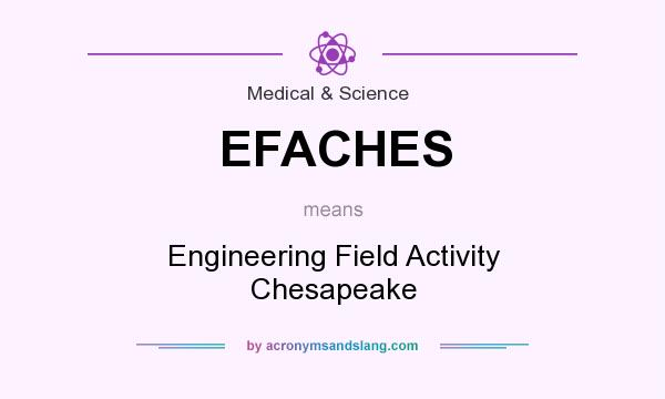 What does EFACHES mean? It stands for Engineering Field Activity Chesapeake