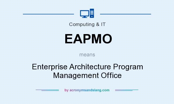 What does EAPMO mean? It stands for Enterprise Architecture Program Management Office