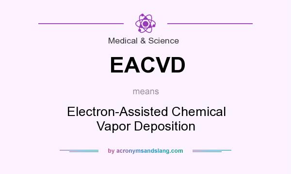 What does EACVD mean? It stands for Electron-Assisted Chemical Vapor Deposition