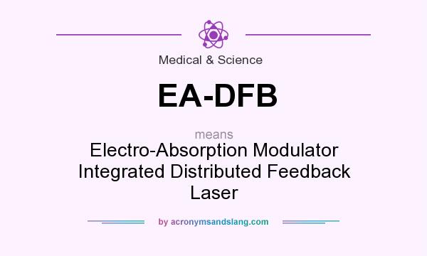 What does EA-DFB mean? It stands for Electro-Absorption Modulator Integrated Distributed Feedback Laser