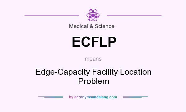 What does ECFLP mean? It stands for Edge-Capacity Facility Location Problem