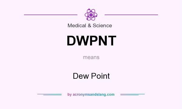 What does DWPNT mean? It stands for Dew Point