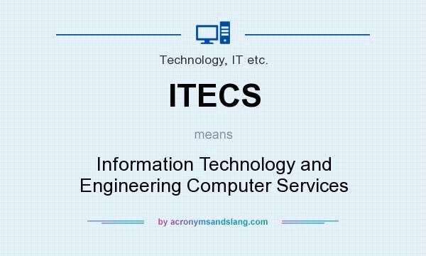 What does ITECS mean? It stands for Information Technology and Engineering Computer Services