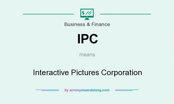 What does IPC mean? It stands for Interactive Pictures Corporation