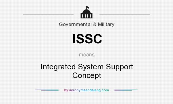 What does ISSC mean? It stands for Integrated System Support Concept