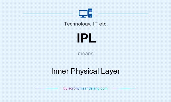 What does IPL mean? It stands for Inner Physical Layer