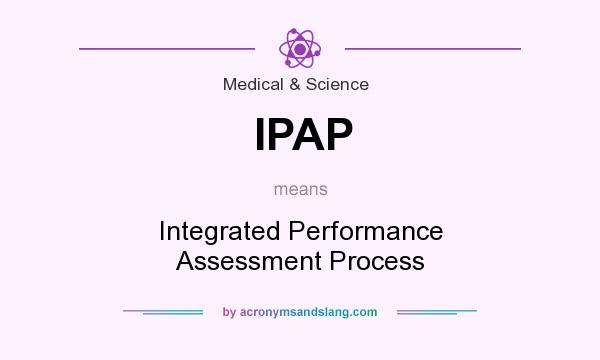 What does IPAP mean? It stands for Integrated Performance Assessment Process