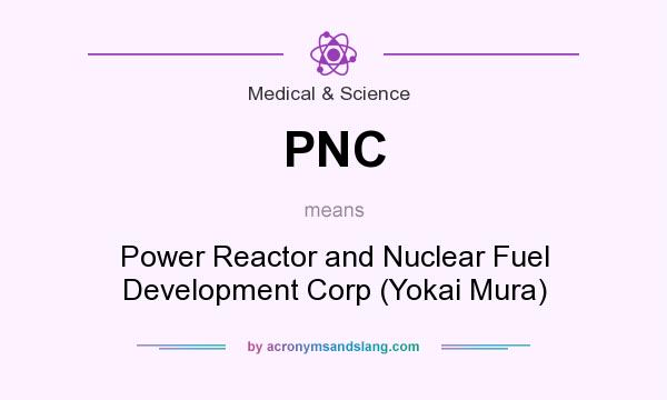 What does PNC mean? It stands for Power Reactor and Nuclear Fuel Development Corp (Yokai Mura)