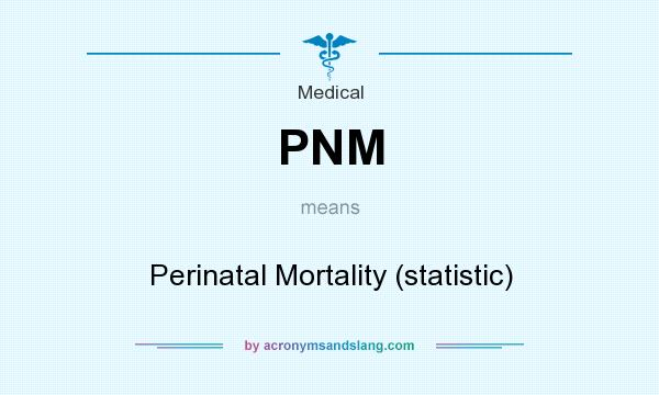 What does PNM mean? It stands for Perinatal Mortality (statistic)