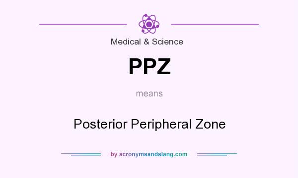 What does PPZ mean? It stands for Posterior Peripheral Zone