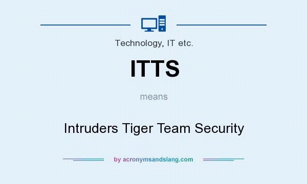 What does ITTS mean? It stands for Intruders Tiger Team Security