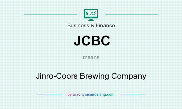 What does JCBC mean? It stands for Jinro-Coors Brewing Company