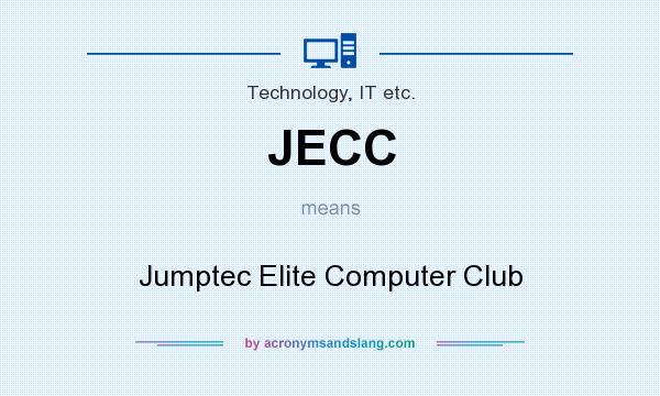 What does JECC mean? It stands for Jumptec Elite Computer Club