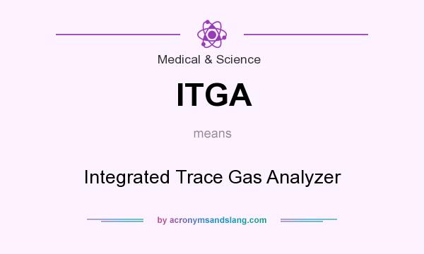 What does ITGA mean? It stands for Integrated Trace Gas Analyzer