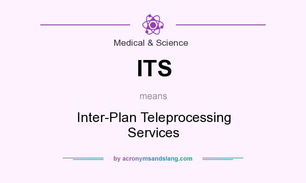 What does ITS mean? It stands for Inter-Plan Teleprocessing Services