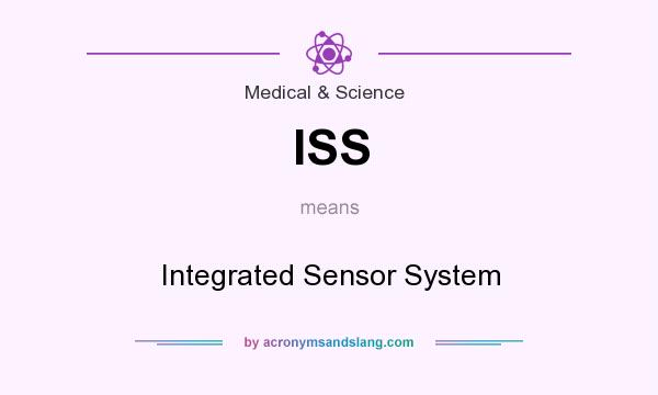 What does ISS mean? It stands for Integrated Sensor System