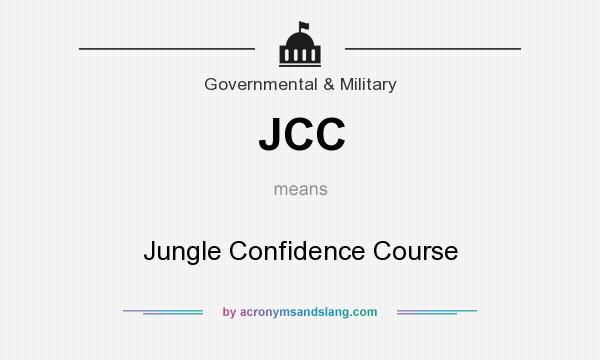 What does JCC mean? It stands for Jungle Confidence Course