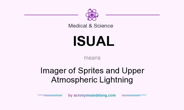 What does ISUAL mean? It stands for Imager of Sprites and Upper Atmospheric Lightning