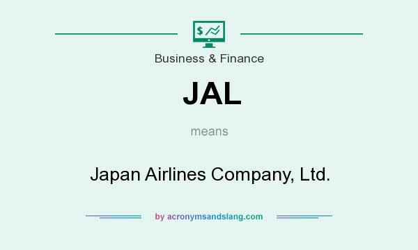 What does JAL mean? It stands for Japan Airlines Company, Ltd.