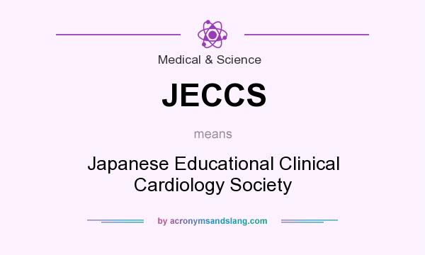 What does JECCS mean? It stands for Japanese Educational Clinical Cardiology Society