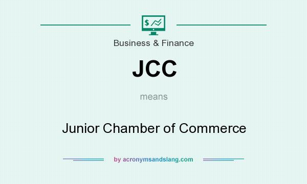 What does JCC mean? It stands for Junior Chamber of Commerce
