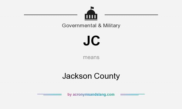 What does JC mean? It stands for Jackson County