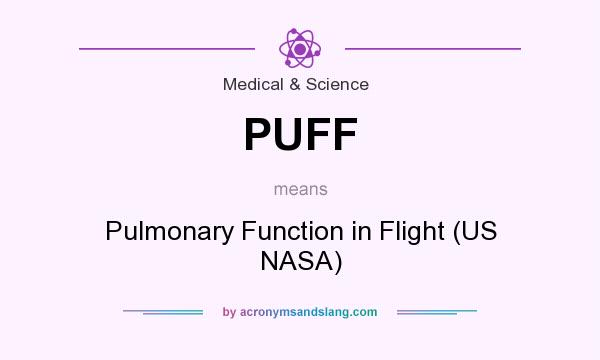 What does PUFF mean? It stands for Pulmonary Function in Flight (US NASA)