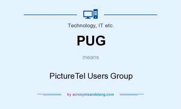 What does PUG mean? It stands for PictureTel Users Group