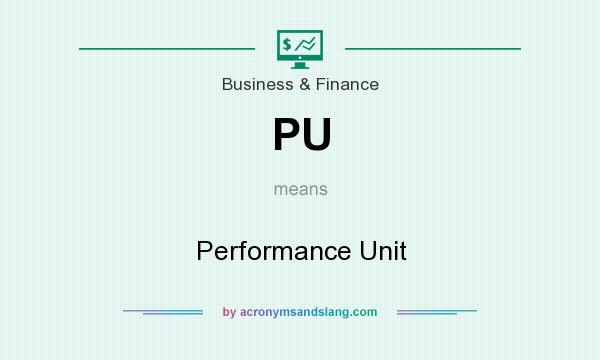 What does PU mean? It stands for Performance Unit