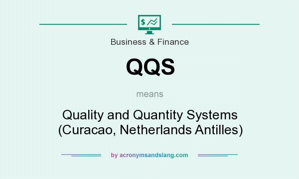 What does QQS mean? It stands for Quality and Quantity Systems (Curacao, Netherlands Antilles)
