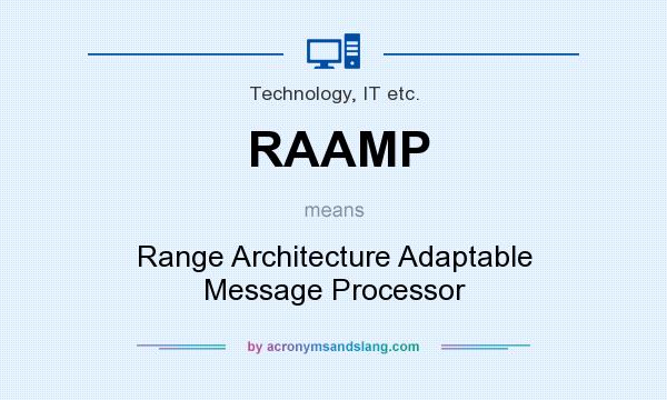 What does RAAMP mean? It stands for Range Architecture Adaptable Message Processor