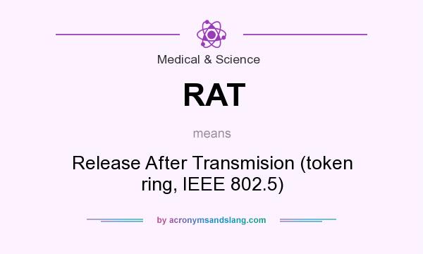 What does RAT mean? It stands for Release After Transmision (token ring, IEEE 802.5)
