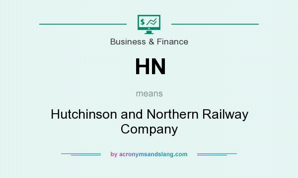 What does HN mean? It stands for Hutchinson and Northern Railway Company
